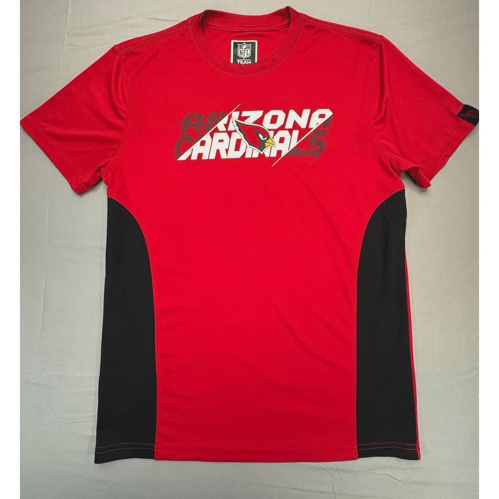 Arizona Cardinals NFL Team Apparel Shirt Men’s Medium Red Black